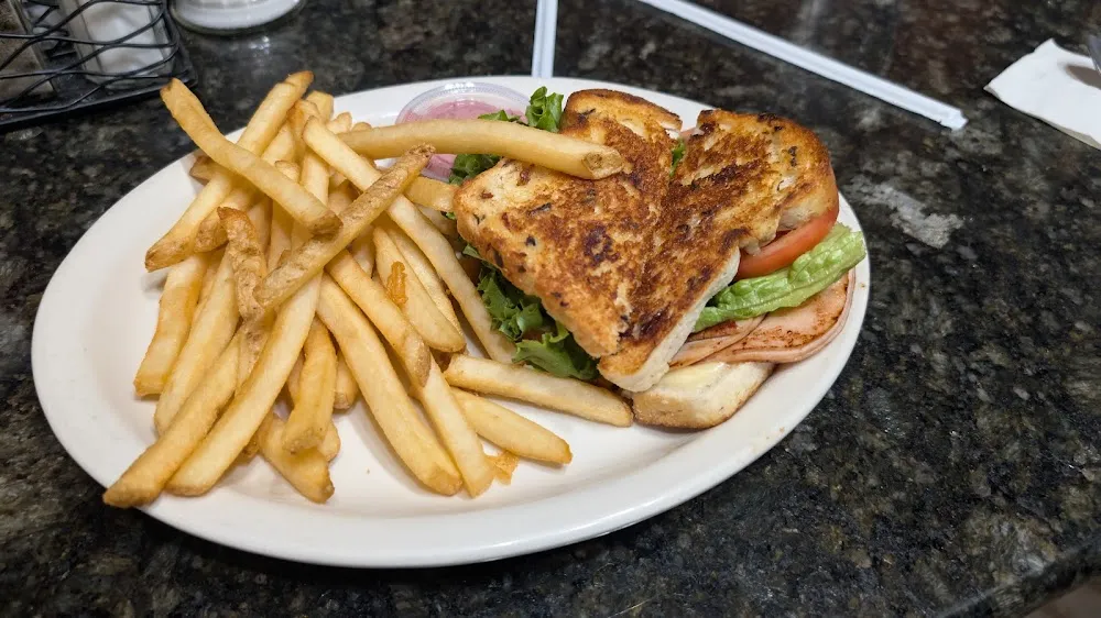 Cranberry Chicken Club Sandwich