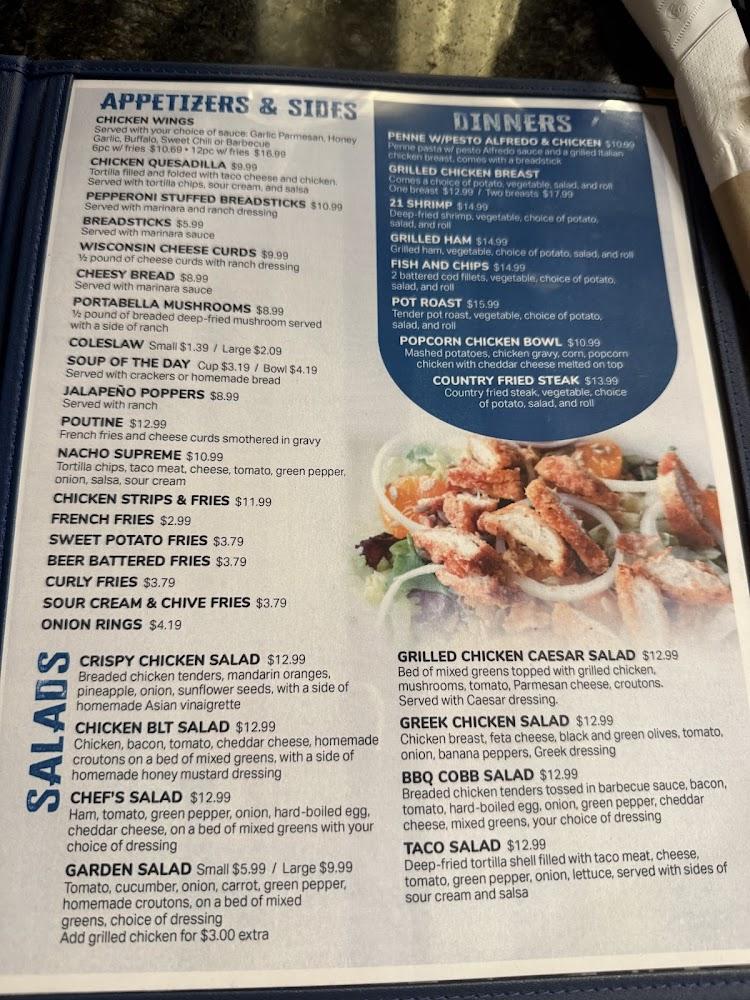 Syl's Cafe Menu image 1
